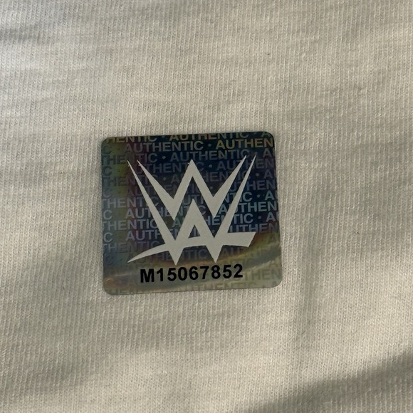 WWE WWF Authentic White Jey Uso Yeet Shades T-shirt Large L Roman Bloodline - Picture 5 of 8